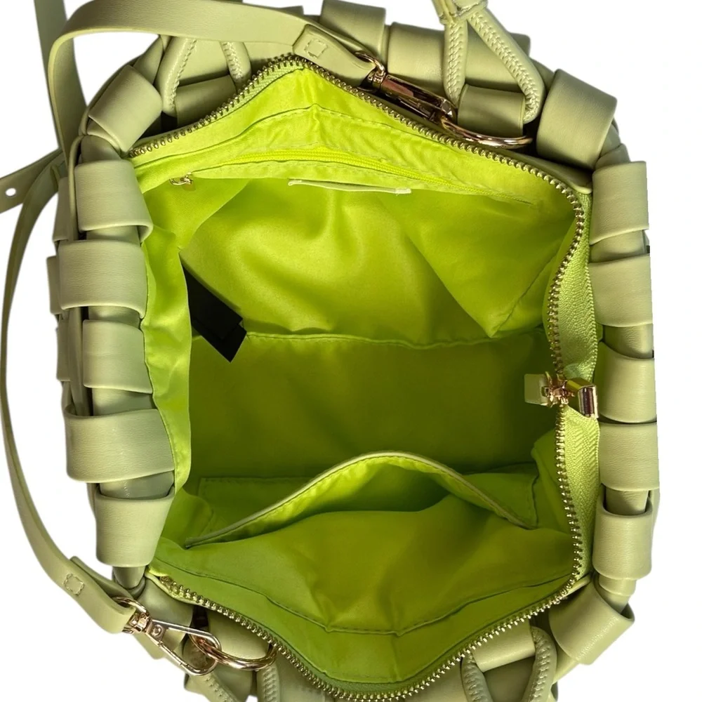 Anthropologie The Lindy Tote in green - Picture 11 of 16